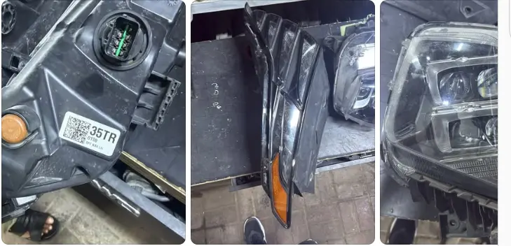 Автомобильные фары для отправки в Беларусь